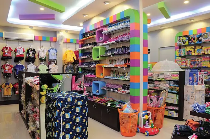 A FirstCry store in Pune; revenue from stores has grown 100%.