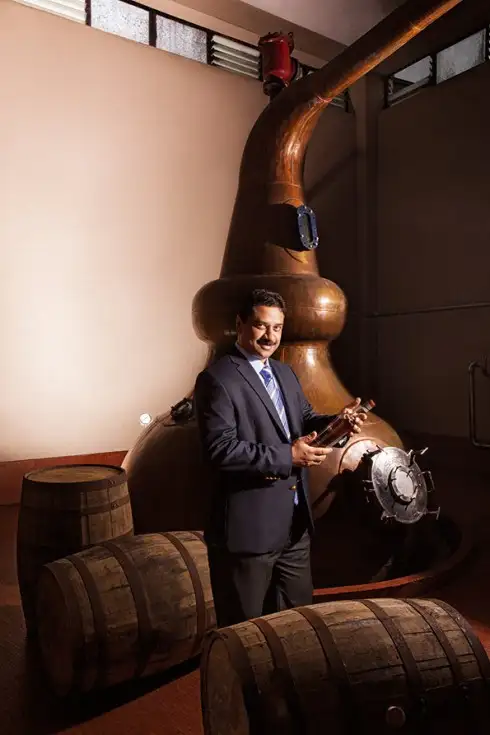 Paul John of John's Distilleries, Bengaluru