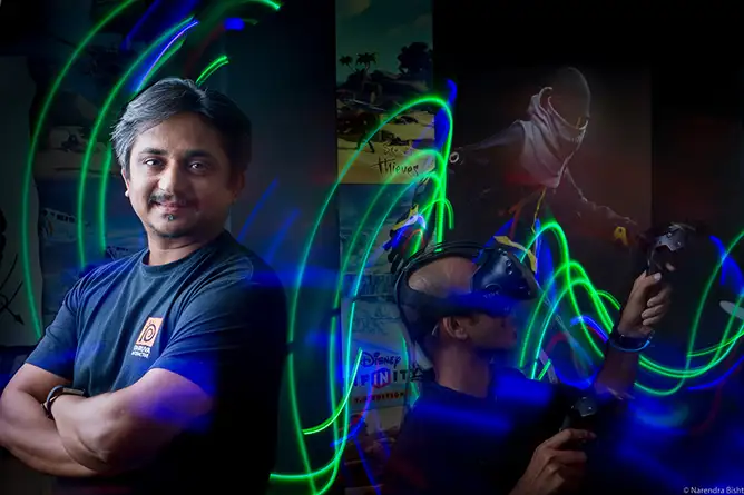 Rajesh Rao, chairman of Nasscom Gaming Forum and CEO of Dhruva Interactive, says local content will<br />
thrive in India.