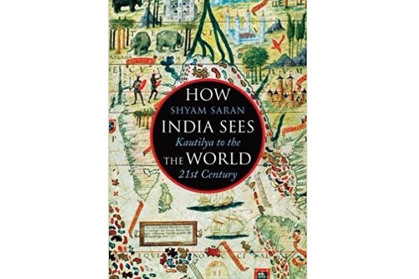 Cover of Saran’s ‘How India sees the world’