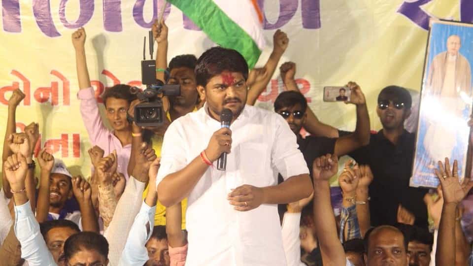 Patidar agitation leader Hardik Patel. (Source: PTI)
