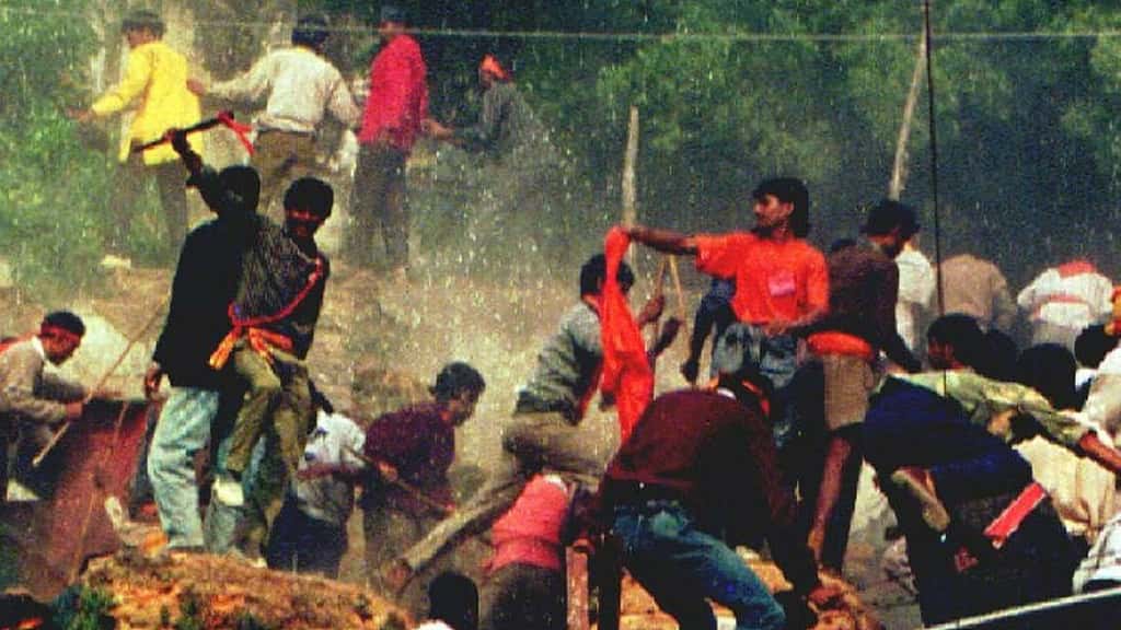 The demolition was orchestrated fourty-three years after Ram Lalla’s idols were placed inside the Babri Masjid.