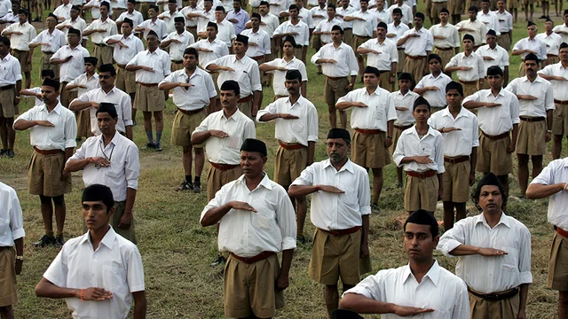 File photo of an RSS Shakha