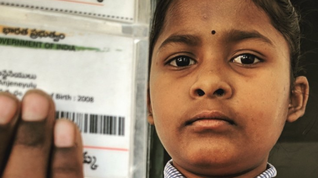 File photo of the 10-year-old Dalit girl J Indu