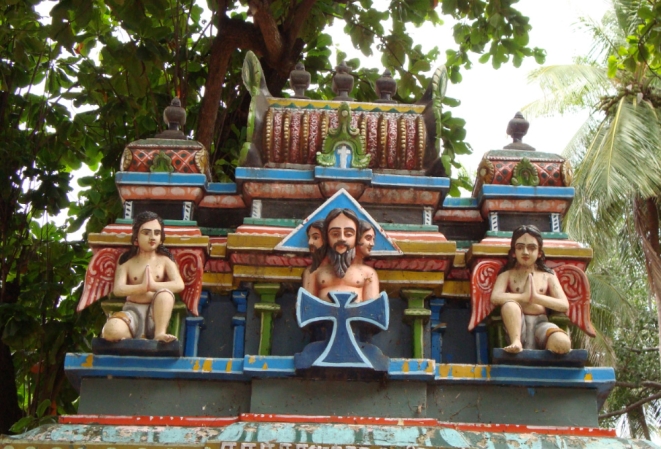 Image result for shantivanam temple